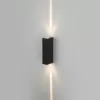 Настенный светильник уличный Blaze 35136/W черный Elektrostandard