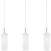Стеклянный подвесной светильник Troy 3 85978 цилиндр белый Eglo