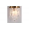 Хрустальный настенный светильник Ringletti  LDW 8017-2 MD прозрачный Lumina Deco
