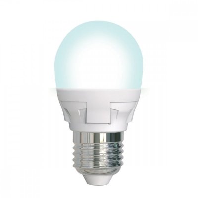 Лампочка светодиодная  LED-G45 7W/4000K/E27/FR/DIM PLP01WH картон Uniel