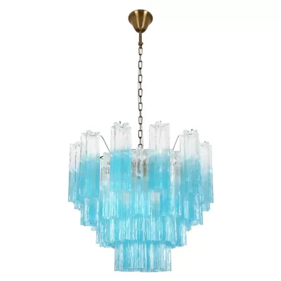 Подвесная люстра Murano 10580/600 Clear blue Loft It