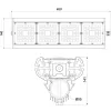 Уличный консольный светильник Галеон 41 CB-C0327042 прозрачный