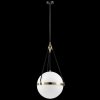 Стеклянная потолочная люстра Modena 816047 форма шар белая Lightstar