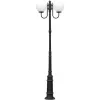 Наземный фонарь GLOBO L 88210LA/10/E7 Bl белый форма шар Oasis Light Наземный фонарь GLOBO L 88210LA/10/E7 Bl белый форма шар Oasis Light