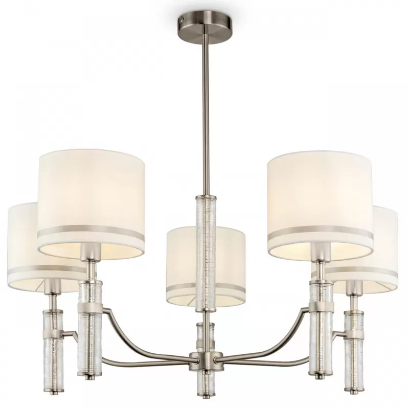 Потолочная люстра Albero FR5108PL-05N белая цилиндр Freya Потолочная люстра Albero FR5108PL-05N белая цилиндр Freya