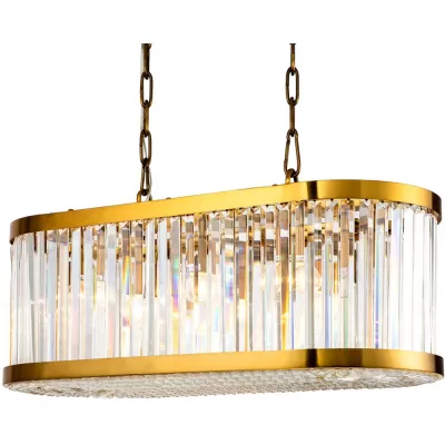 Подвесная люстра Welles KR0388P-8L/A brass DeLight Collection
