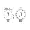 Лампочка светодиодная Filament 105802106 Gauss