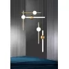 Стеклянный подвесной светильник Conceptus 2641-1P форма шар белый Favourite