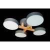 Потолочная люстра LED LED LAMPS 81330 серая Natali Kovaltseva