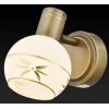 Стеклянный спот Sharleen TL3790Y-01AB форма шар коричневый TopLight