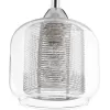 Стеклянный подвесной светильник Wellington FR5314-PL-01-CH прозрачный цилиндр Freya