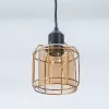 Стеклянный подвесной светильник Таверна CL542212 прозрачный цилиндр Citilux