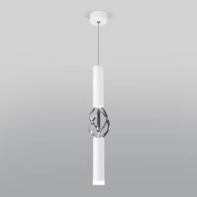 Подвесной светильник Lance 50191/1 LED белый / хром Eurosvet