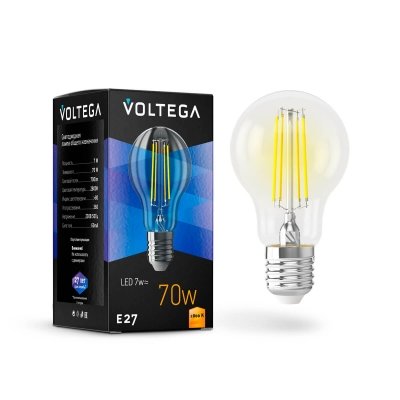 Лампочка светодиодная General purpose bulb E27 7W 7140 Voltega