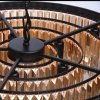 Хрустальная подвесная люстра Гослар 498015010 коричневая MW-Light