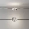 Трековый светильник Plato TR152-1-7W4K-PT круглый белый Maytoni