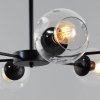 Стеклянная потолочная люстра Simba V2160-C форма шар прозрачная
