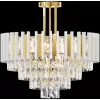Хрустальная потолочная люстра Nicole 1041-308 прозрачная Rivoli