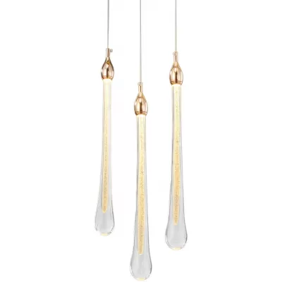 Подвесной светильник Teardrop OM801670-3-G DeLight Collection капля