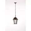 Стеклянный уличный светильник подвесной ASTORIA 2M 91405M Gb ромб прозрачный Oasis Light