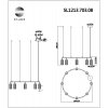 Подвесной светильник Kendo SL1213.703.08 цилиндр серый ST Luce