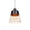 Подвесной светильник Bagsy LDP 7933 BK желтый Lumina Deco