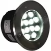 Встраиваемый светильник уличный  09403-0.7-001U LED12W WH круглый прозрачный