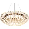 Хрустальная подвесная люстра Dakota 10300/800 French gold прозрачная Loft It