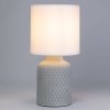 Интерьерная настольная лампа Sabrina 7043-501 цилиндр белый Rivoli