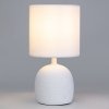 Интерьерная настольная лампа Sheron 7044-502 белый цилиндр Rivoli