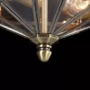 Стеклянная потолочная люстра Zeil H356-CL-03-BZ прозрачная Maytoni