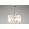 Хрустальная подвесная люстра Verene APL.808.13.08 прозрачная Aployt