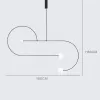 Стеклянный подвесной светильник  LINES-04 форма шар белый ImperiumLoft