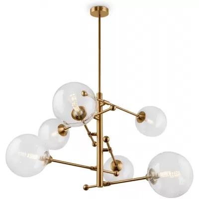 Потолочная люстра Maddison FR5115PL-06BZ Freya