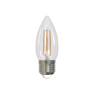 Лампочка светодиодная  LED-C35-9W/3000K/E27/CL PLS02WH картон Uniel