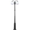 Наземный фонарь GLOBO L 88210LA/10A/E7/down  Bl форма шар белый Oasis Light