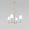 Подвесная люстра Cosy 10308 Antique Brass белая конус Loft It