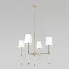 Подвесная люстра Cosy 10308 Antique Brass белая конус Loft It