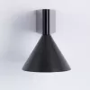 Бра  LSP-4036 черное конус Lussole