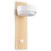 Настенный светильник Leland 8263/1W цилиндр белый Lumion