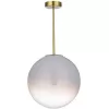 Стеклянная потолочная люстра Cassius SL1190.212.01 форма шар белая ST Luce