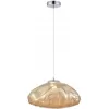 Стеклянный подвесной светильник Isola WE219.03.143 цвет янтарь Wertmark Стеклянный подвесной светильник Isola WE219.03.143 цвет янтарь Wertmark