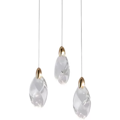 Подвесной светильник OD2440 OD2439-3 gold/clear DeLight Collection