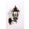 Стеклянный настенный фонарь уличный PETERSBURG lead GLASS 79801lg Gb прозрачный Oasis Light