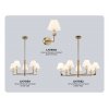 Бра High Light LH75165 конус белое Ambrella