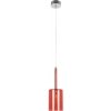 Стеклянный подвесной светильник Spillray 10232/C Red цилиндр красный Loft It