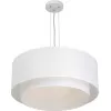 Подвесной светильник  V2728-0/3S белый цилиндр Vitaluce