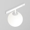 Стеклянный трековый светильник Luna TR038-4-5W3K-WW-DS-W форма шар белый Maytoni