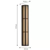Стеклянный настенный светильник уличный Trellis 4824-3W прозрачный Favourite