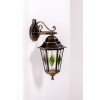 Стеклянный настенный фонарь уличный PETERSBURG lead GLASS 79802lg Gb прозрачный Oasis Light